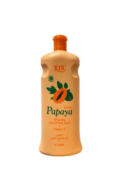 Rdl Extract Papaya Whitening Hand And Body Lotion With Vitamin E