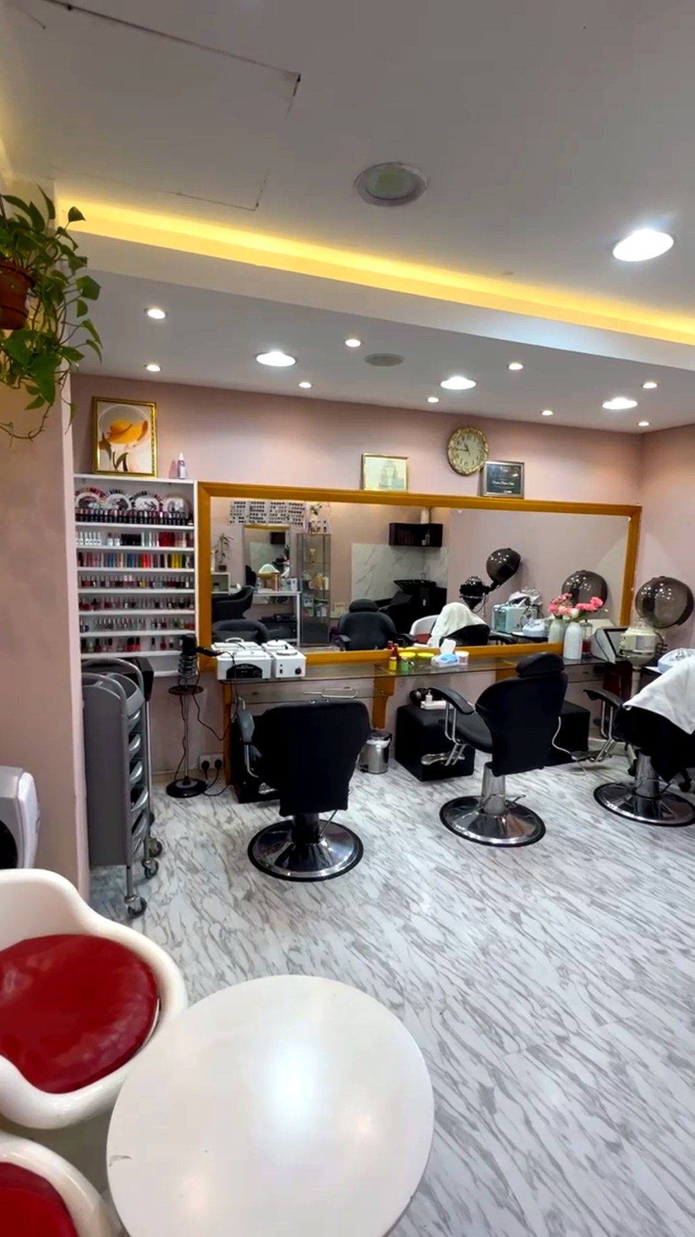 Inside Dreams Flower Beauty Salon, a beauty parlour in Al Karama, Dubai